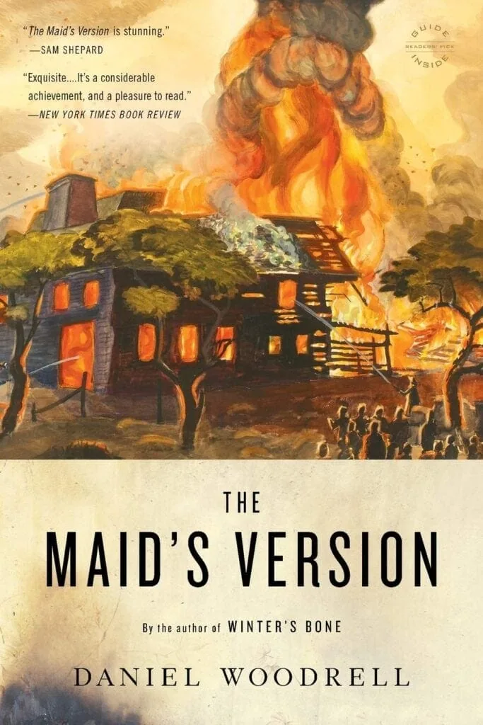Front cover of the paperback The Maid's Version by Daniel Woodrell.